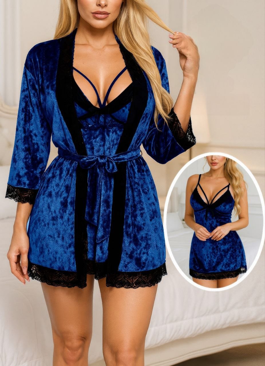 Short Lingerie with Robe