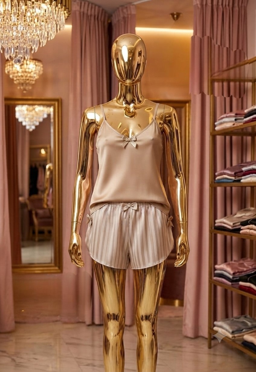 Pajama Short Silk
