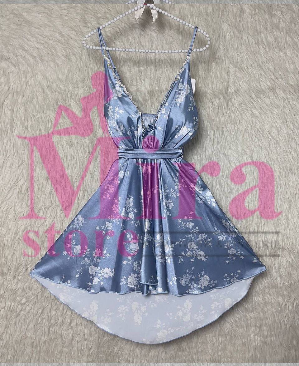 Short Silk Lingerie