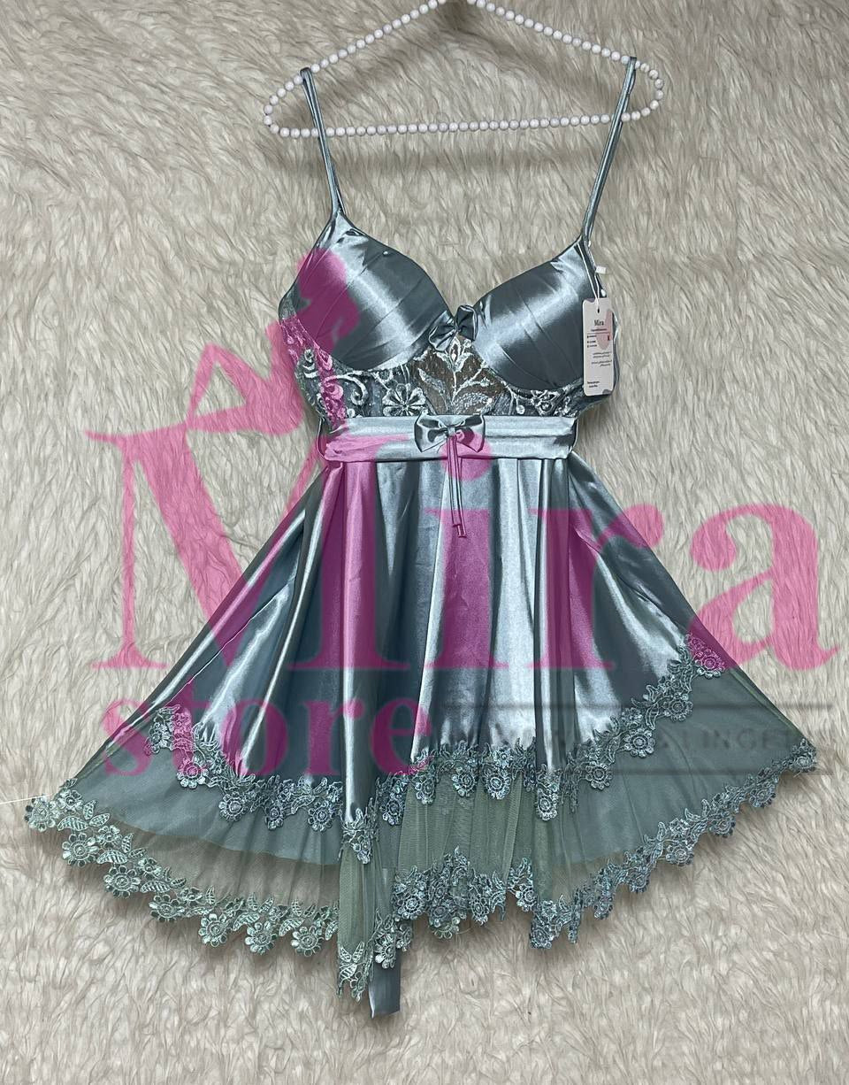 Short Silk Lingerie