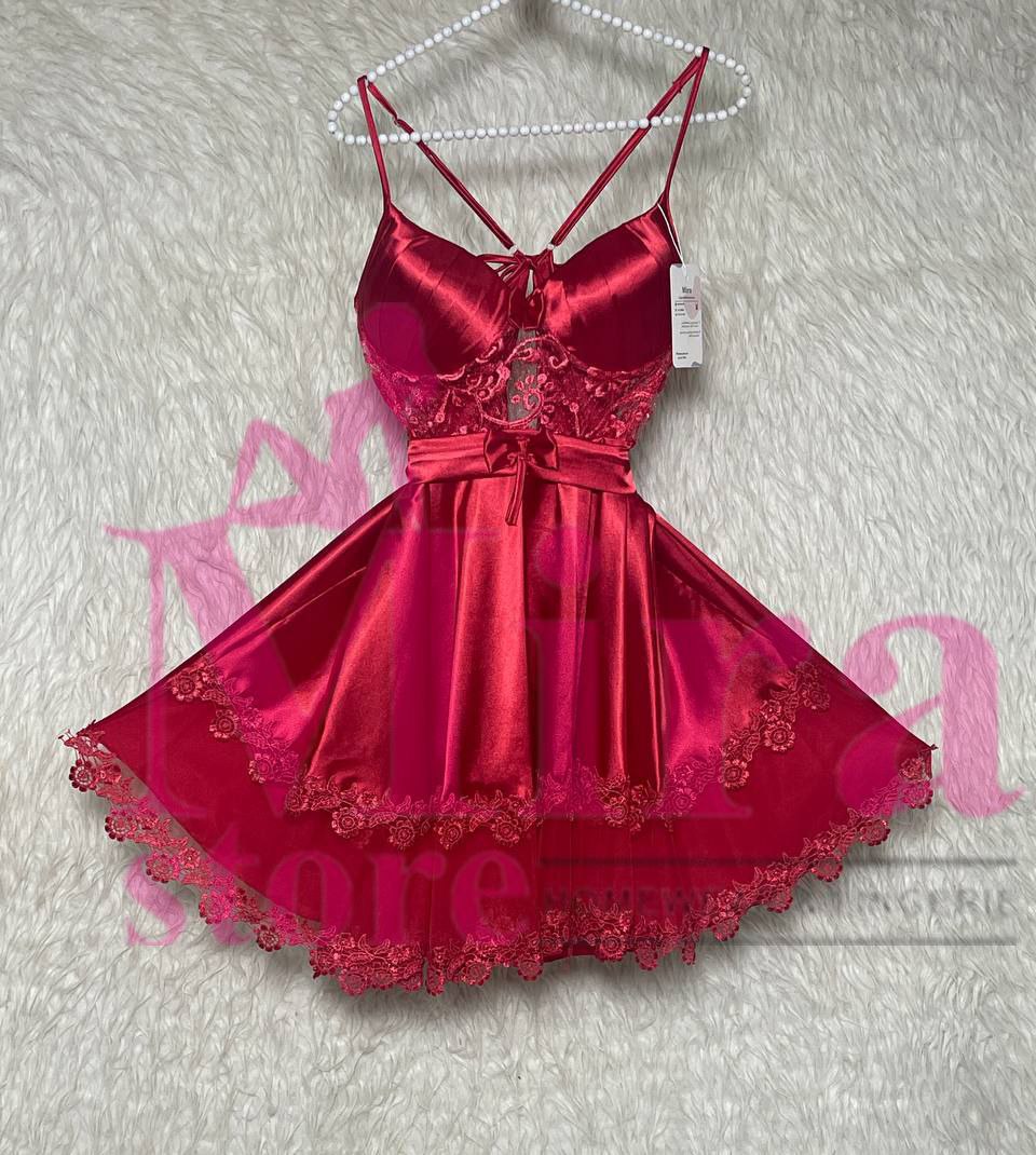 Short Silk Lingerie
