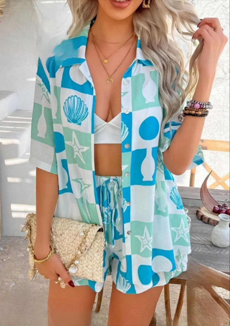 3 Pieces Pajama Short