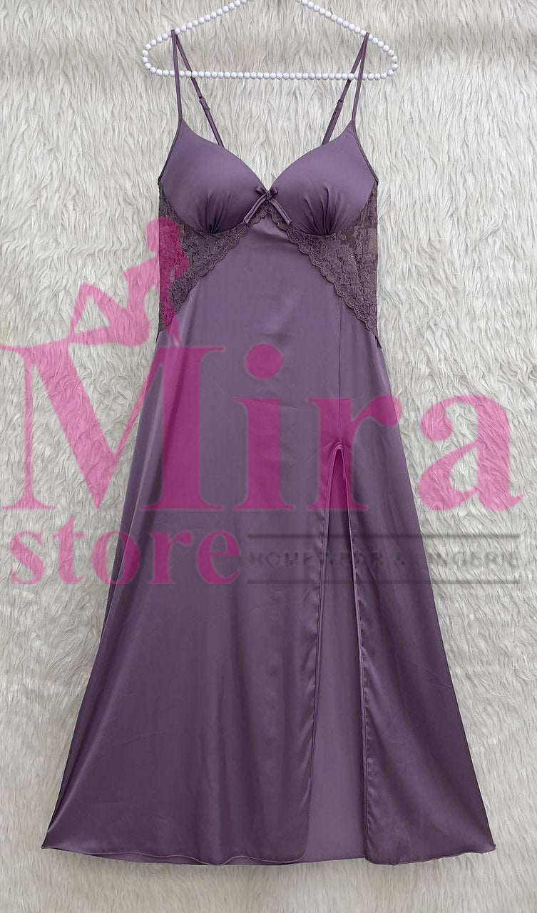 Long Silk Lingerie