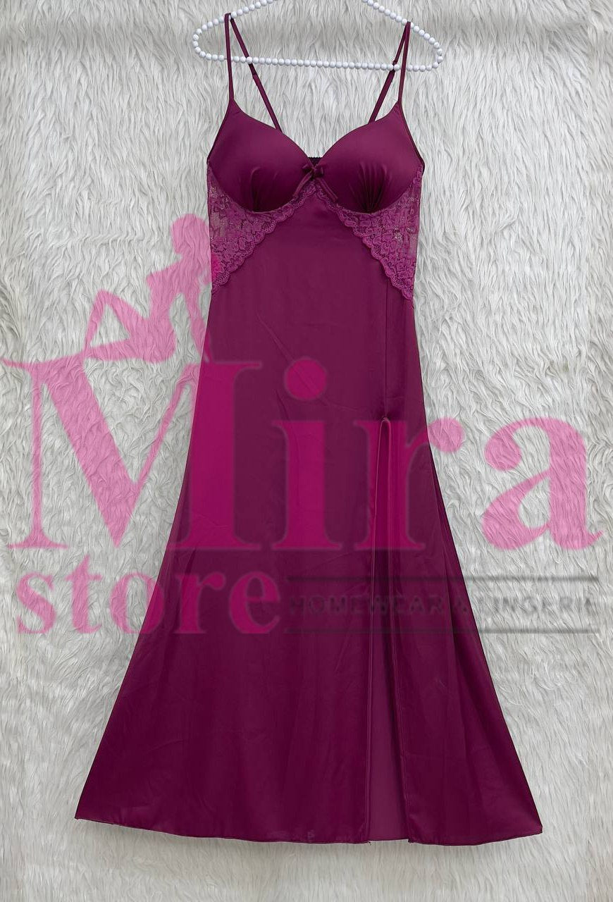 Long Silk Lingerie