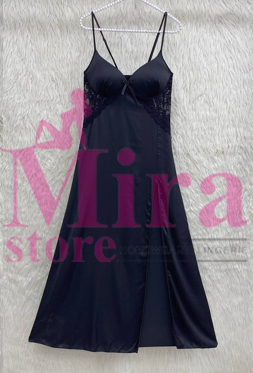 Long Silk Lingerie