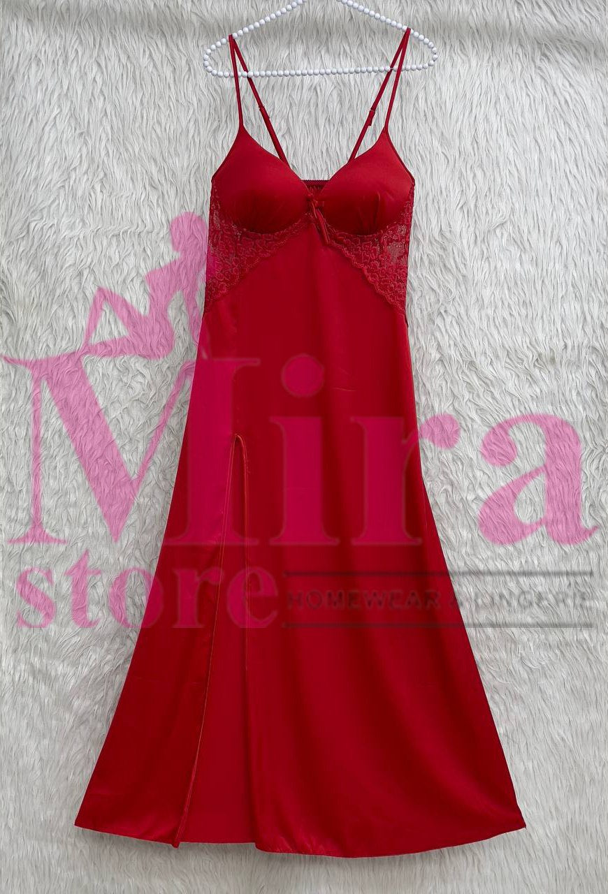 Long Silk Lingerie