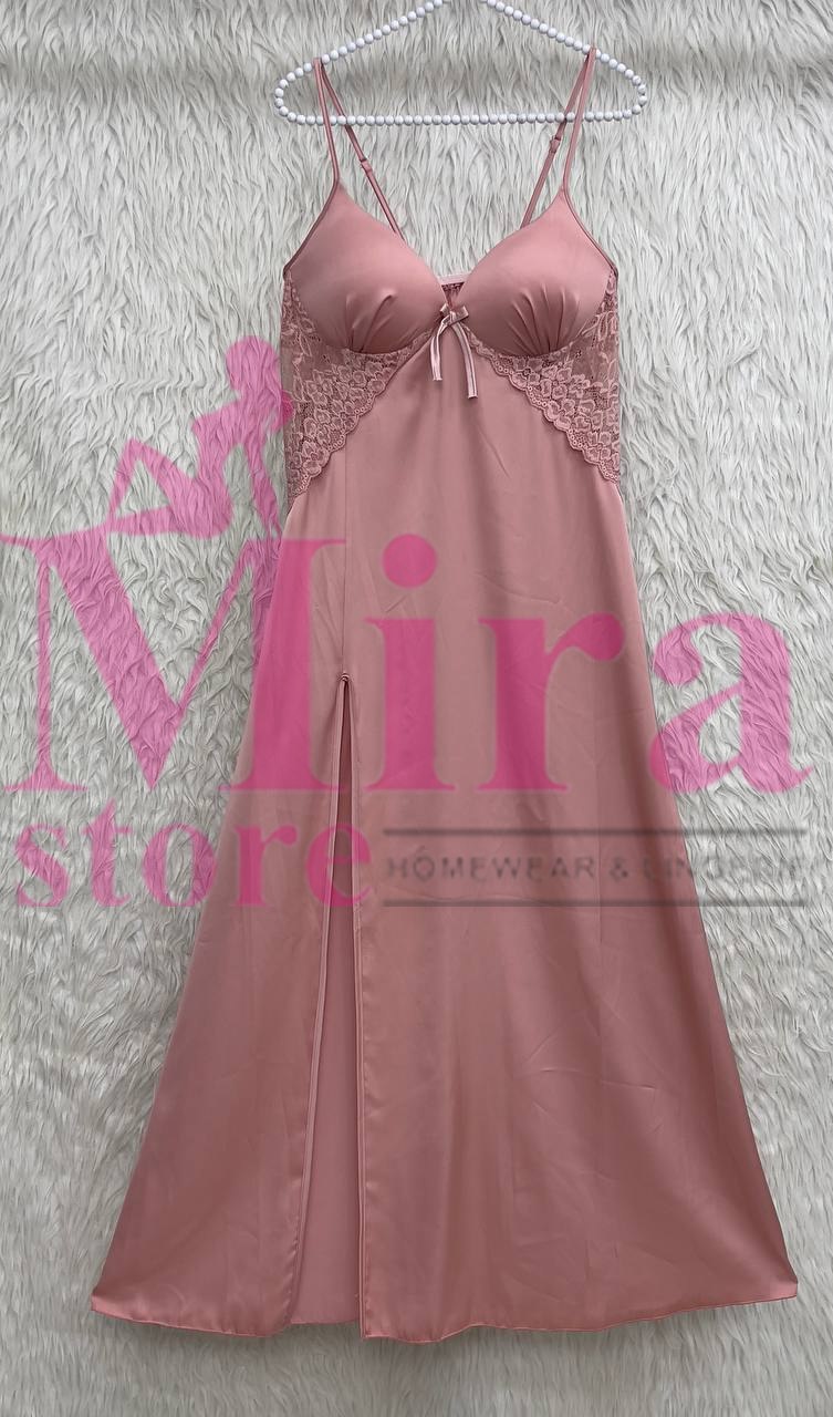 Long Silk Lingerie