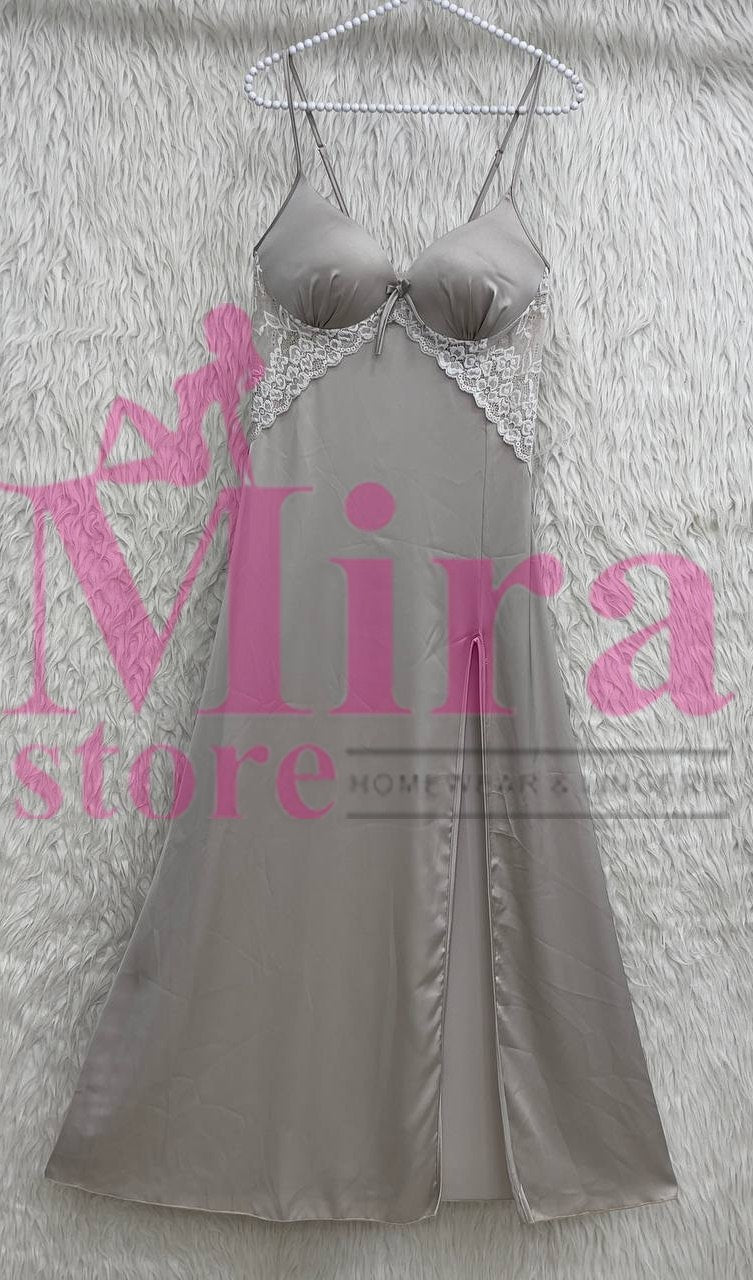 Long Silk Lingerie