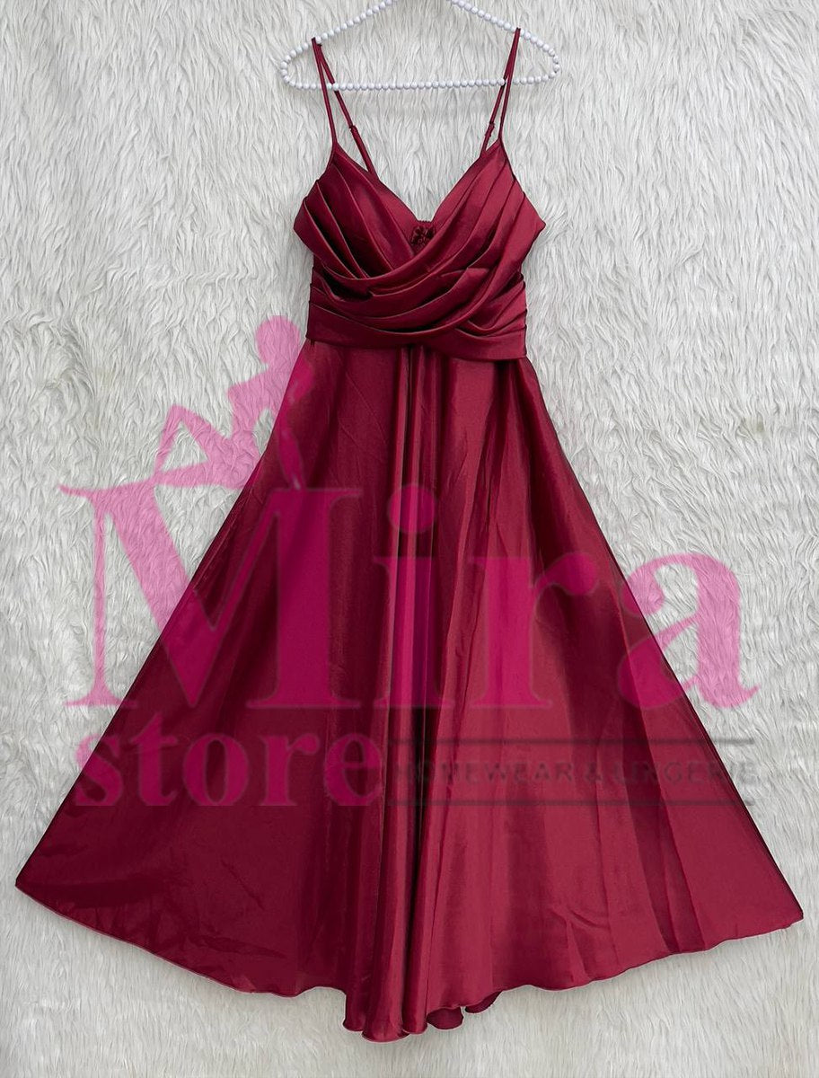 Long Silk Lingerie
