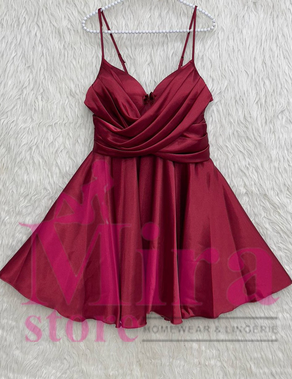 Short Silk Lingerie