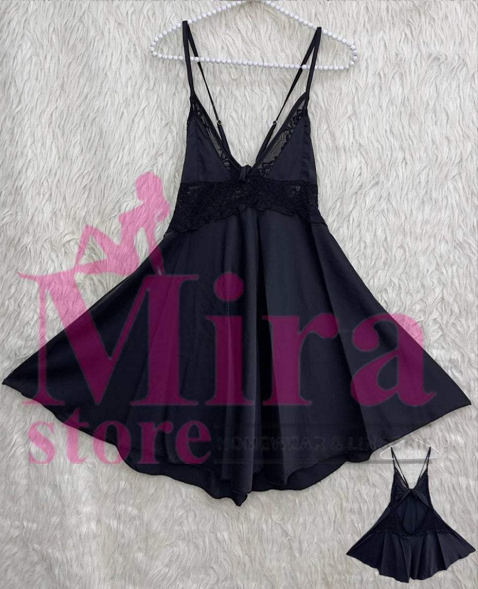 Short Silk Lingerie