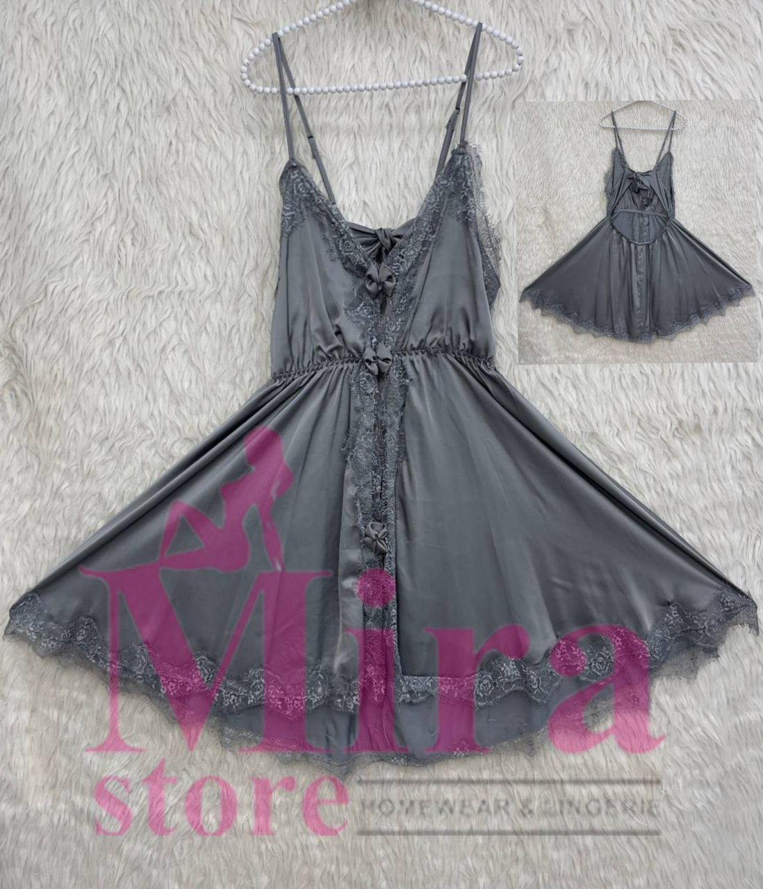 Short Silk Lingerie
