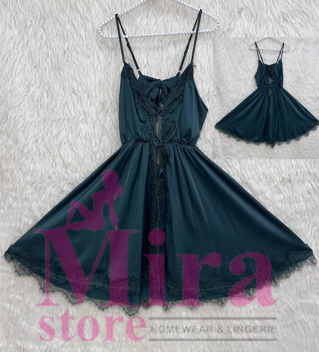 Short Silk Lingerie