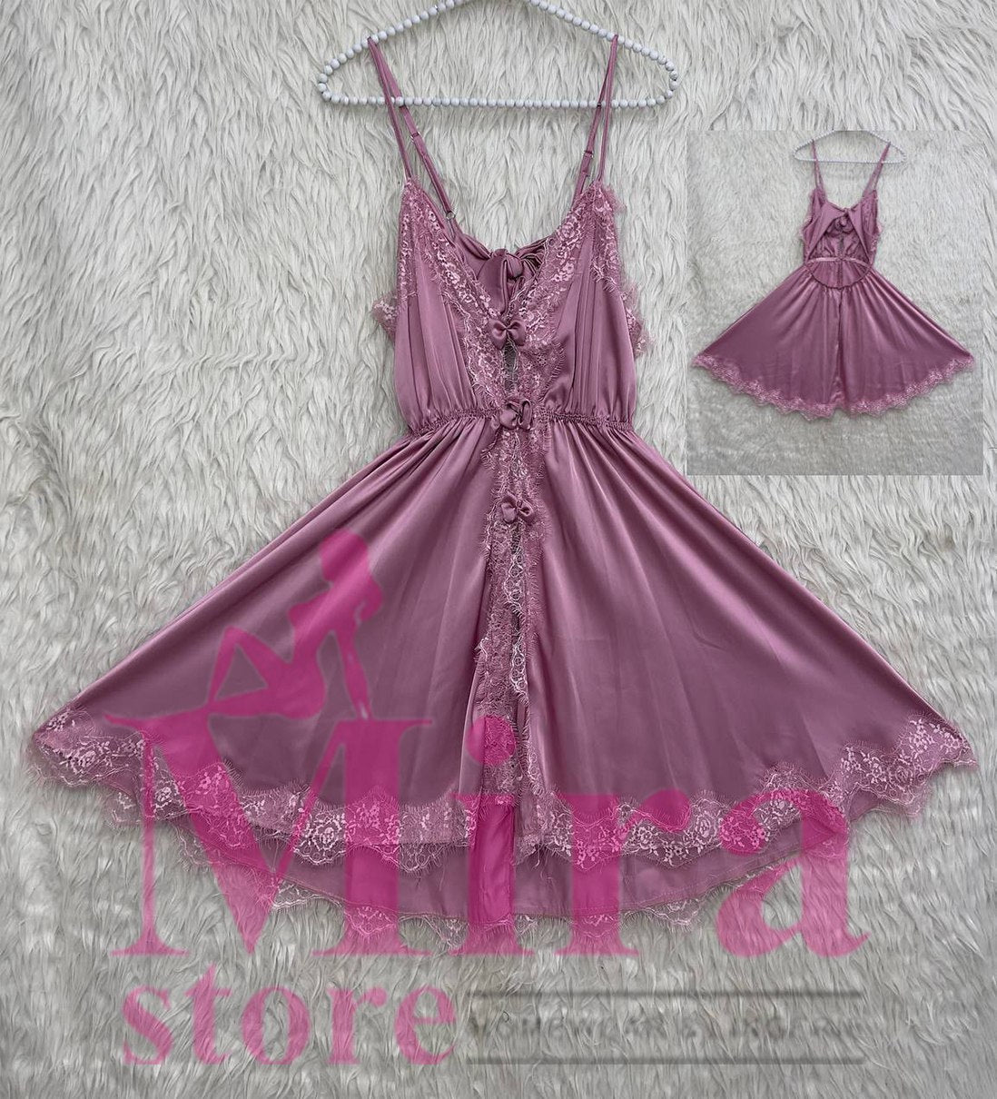 Short Silk Lingerie