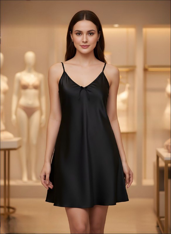 Short Silk Lingerie