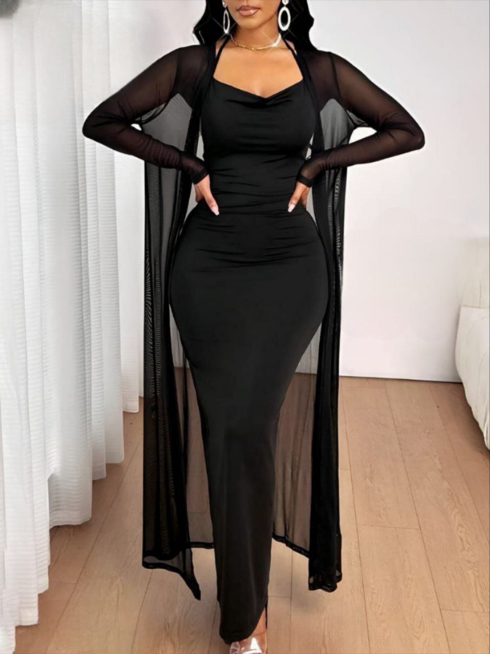 Long Lingerie with robe