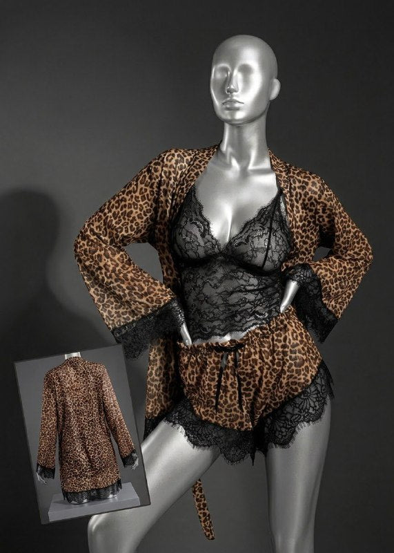 3 Pieces Pajama Lingerie