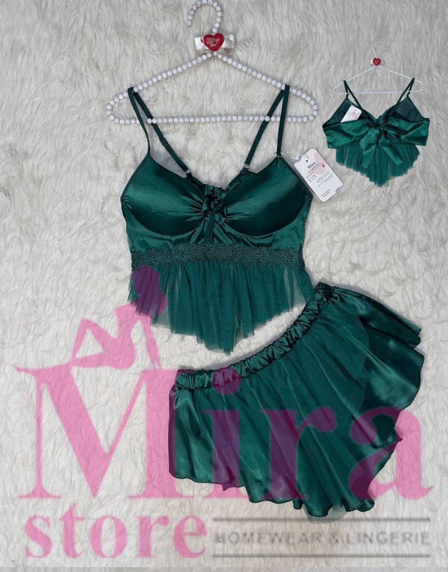 Skirt and Top Silk