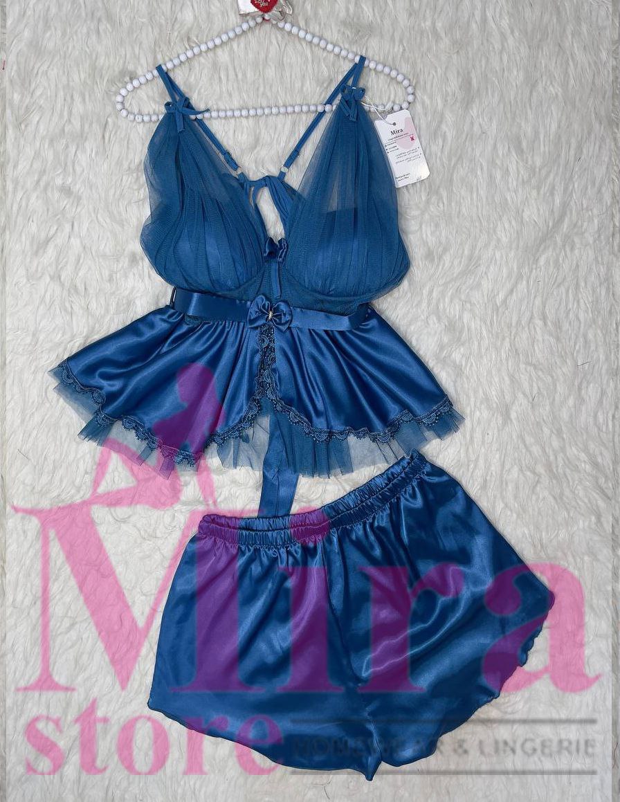 Pajama Short Silk