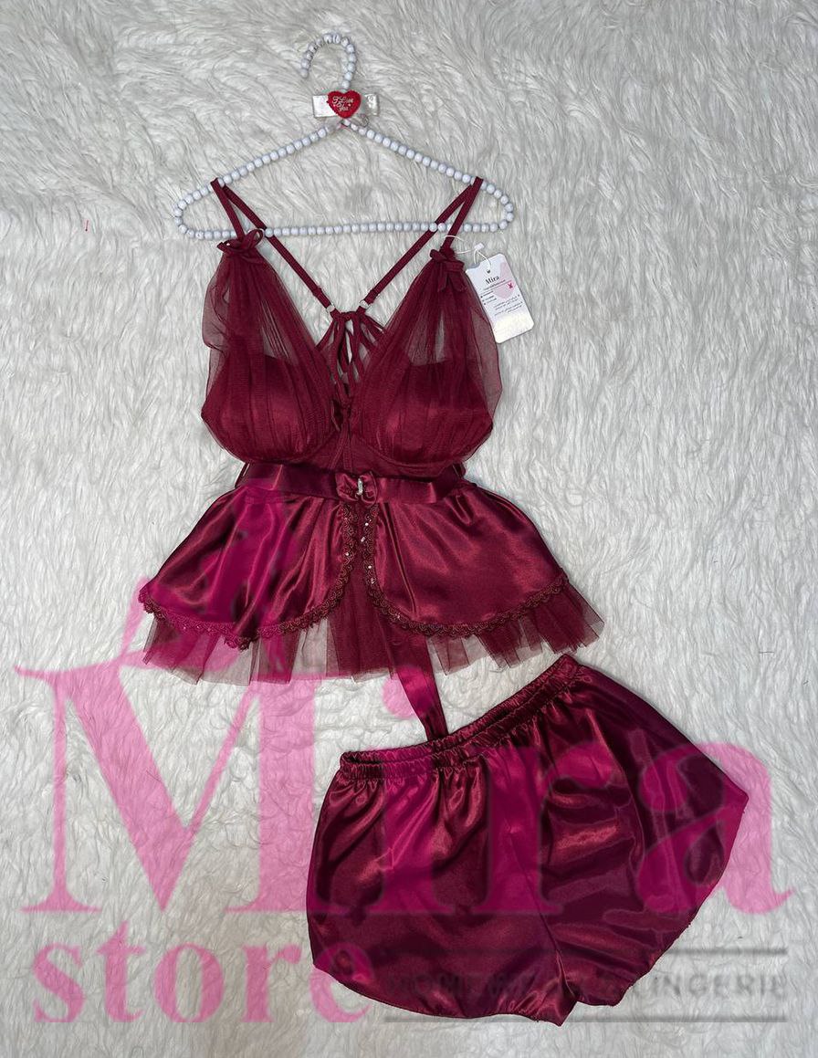 Pajama Short Silk