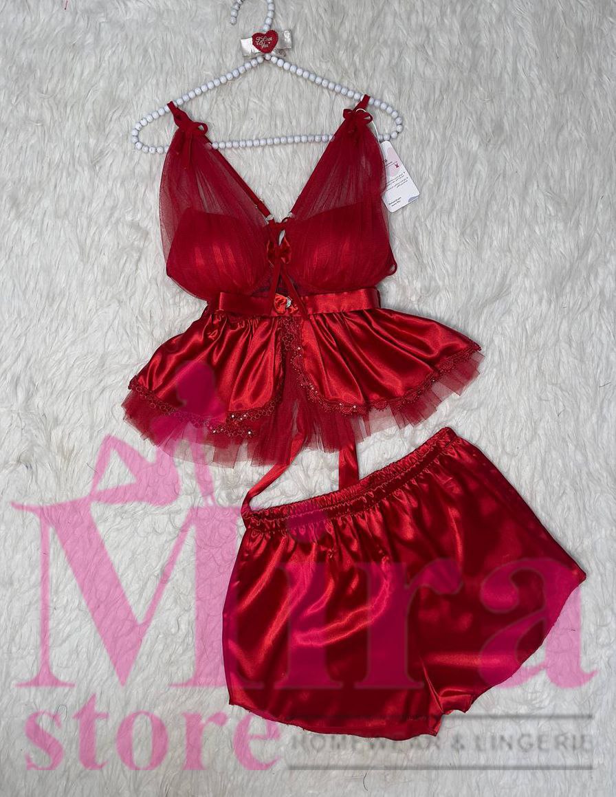 Pajama Short Silk