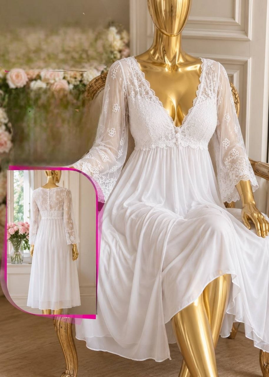 Long Lingerie Silk