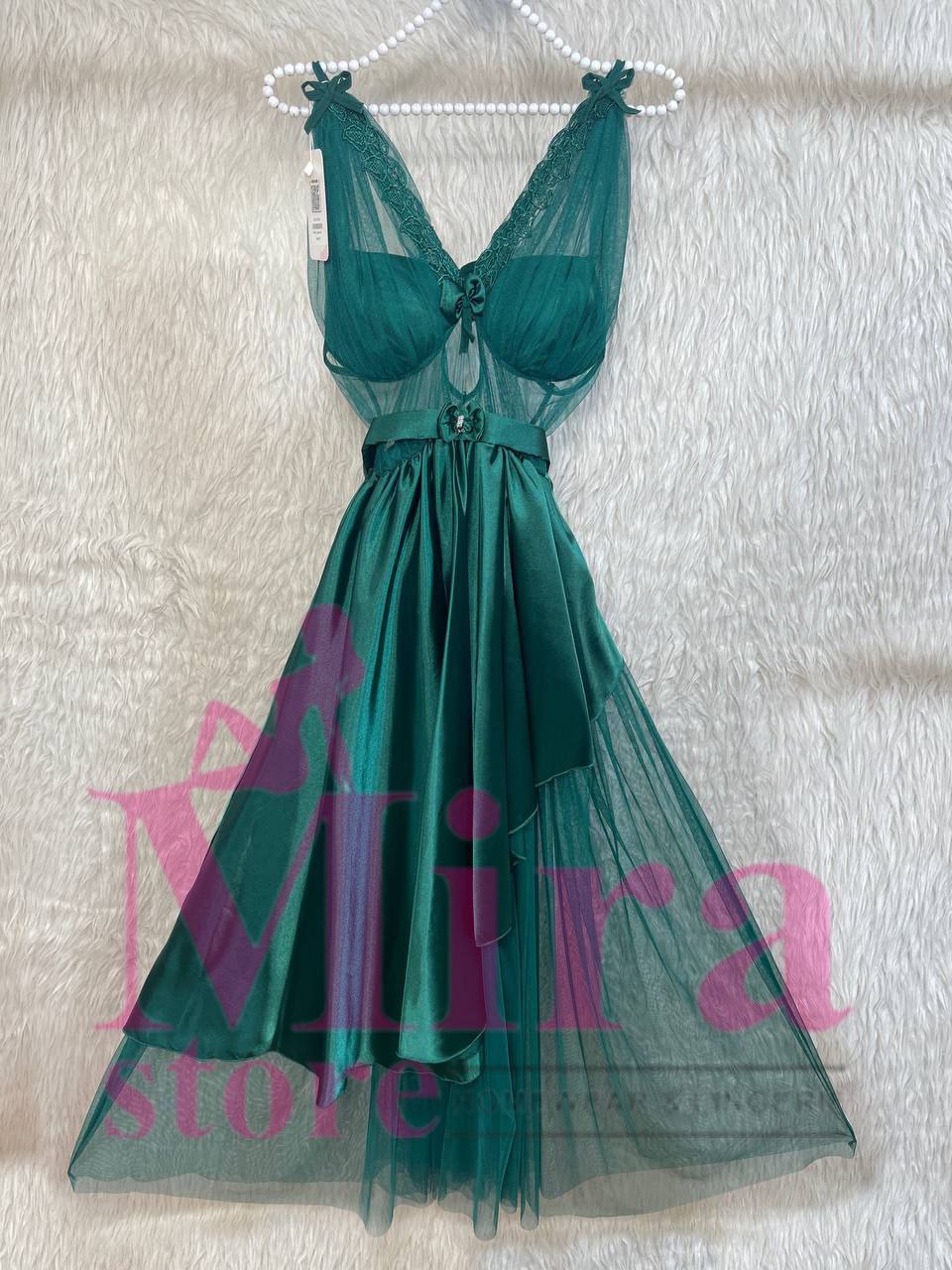 Long Silk Lingerie