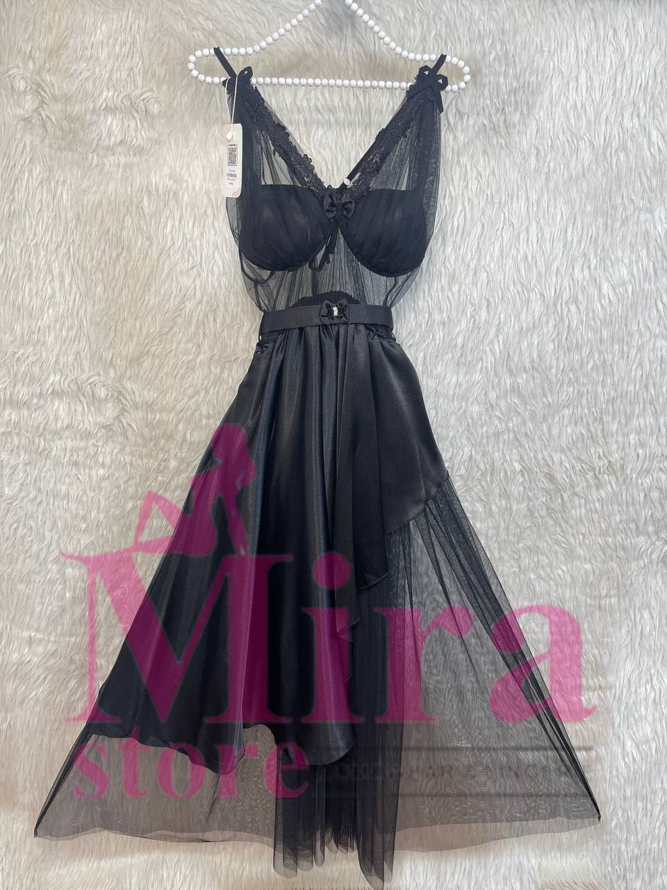 Long Silk Lingerie