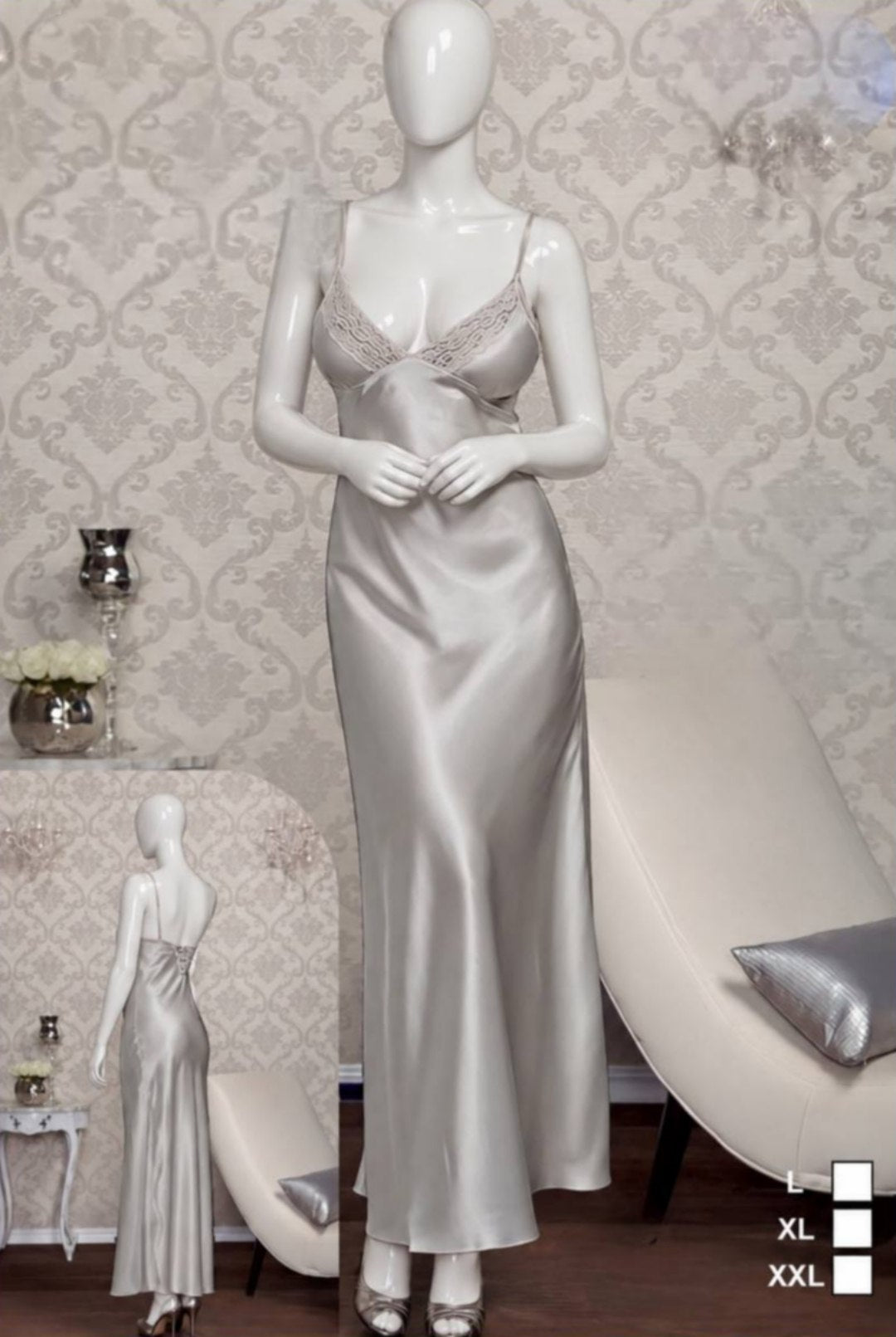 Long Lingerie Silk