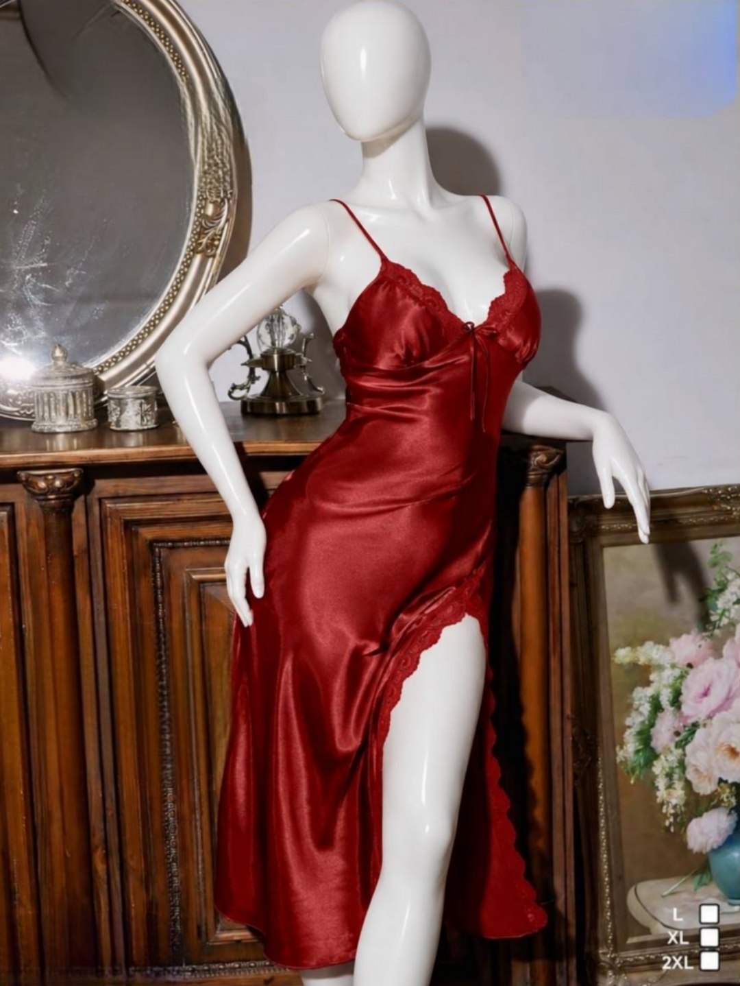 Long Lingerie Silk