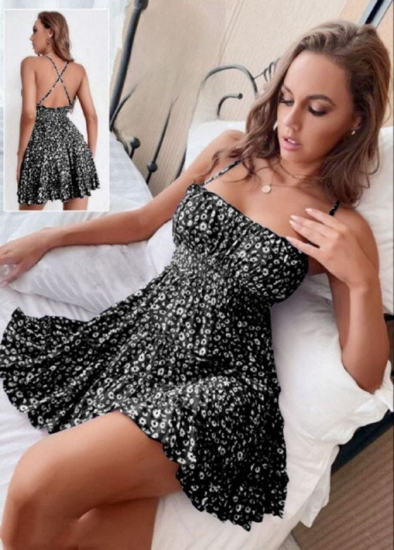Short Floral Dress