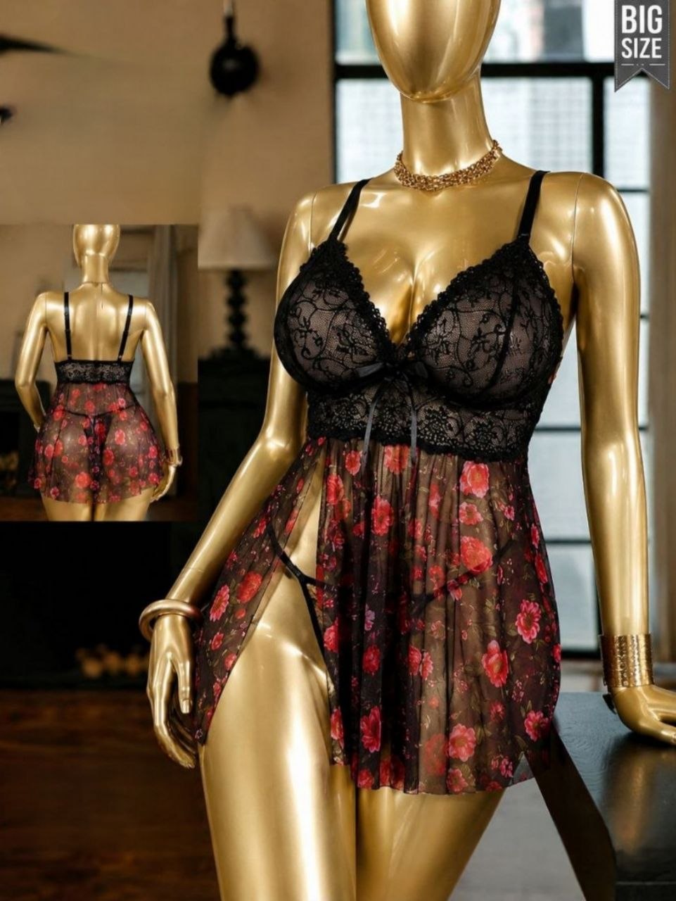 Short Lingerie Big size