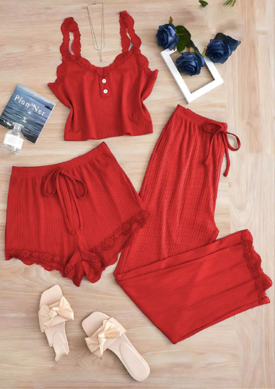 3 Pieces Pajama Summer