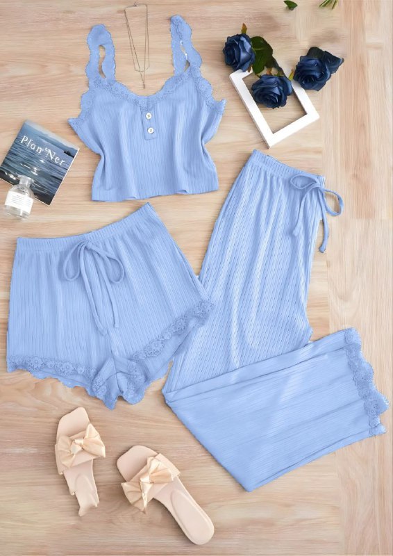3 Pieces Pajama Summer