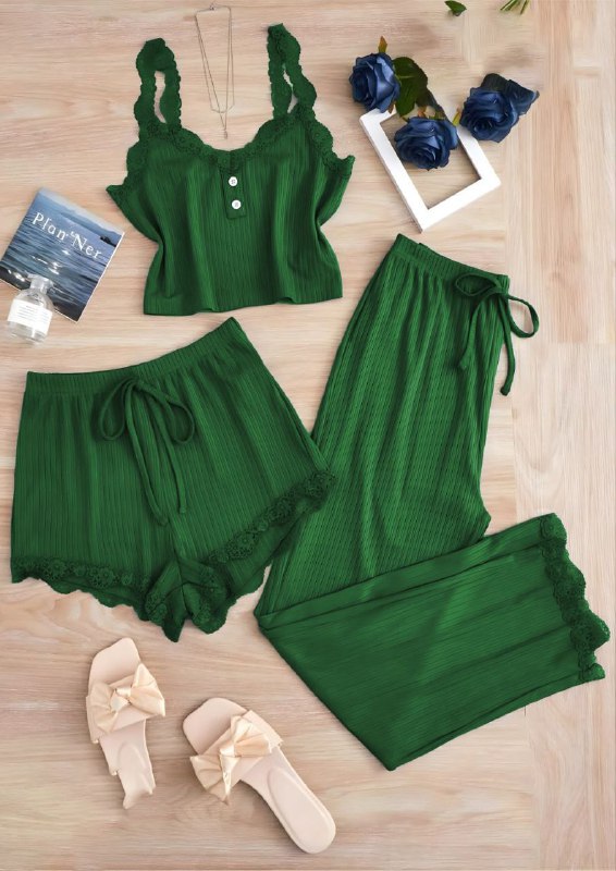 3 Pieces Pajama Summer