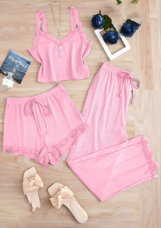 3 Pieces Pajama Summer
