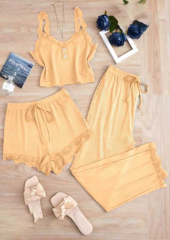 3 Pieces Pajama Summer