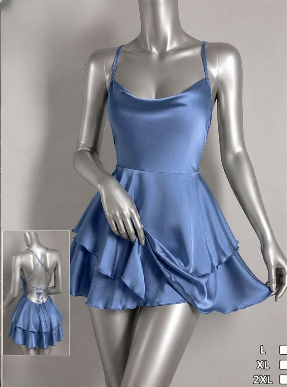Short Silk Lingerie