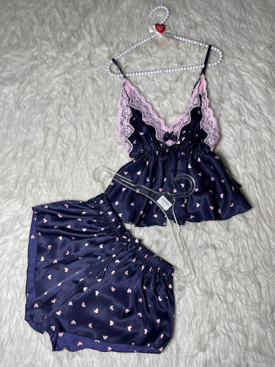 Pajama Short Silk