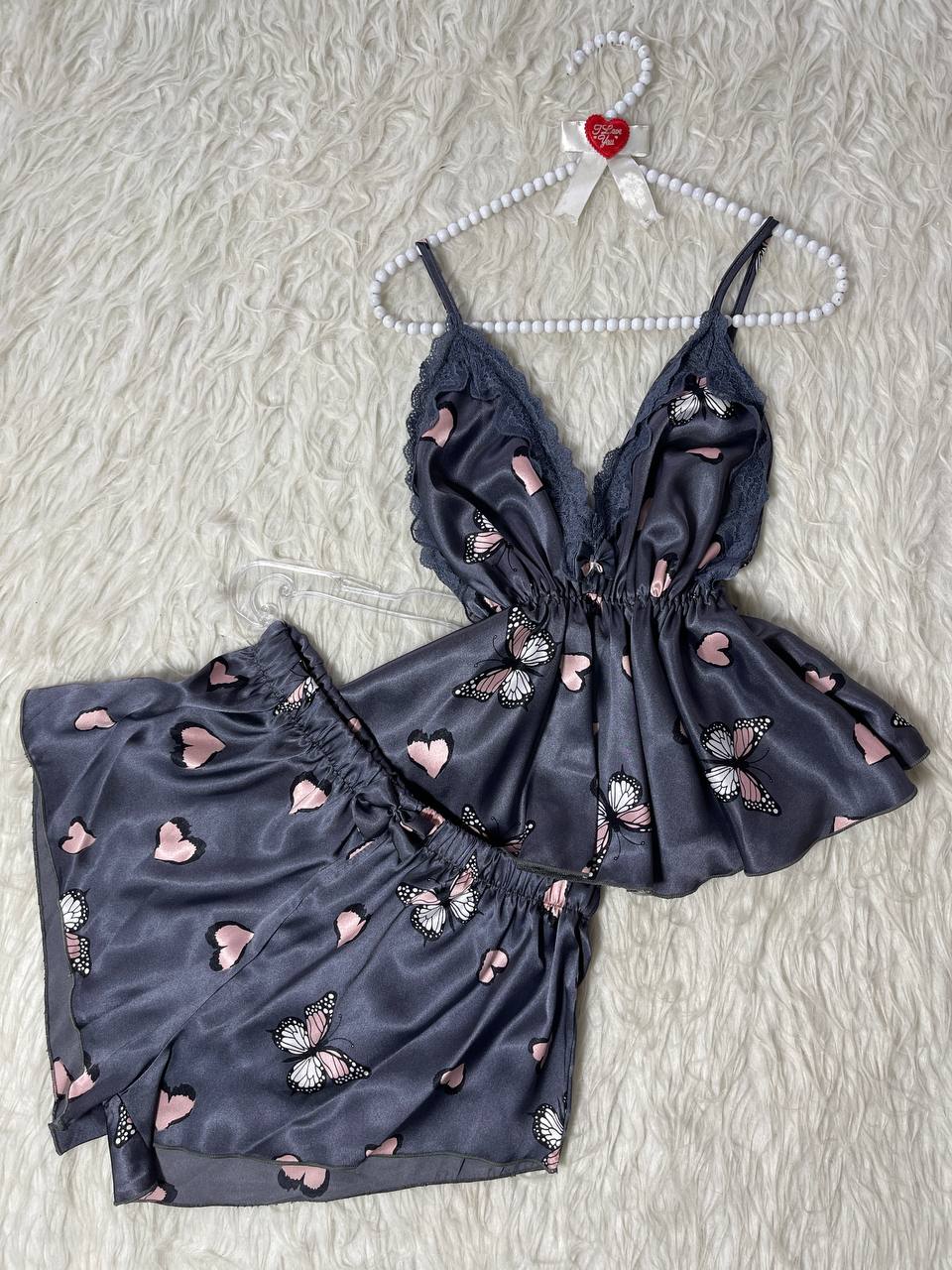 Pajama Short Silk