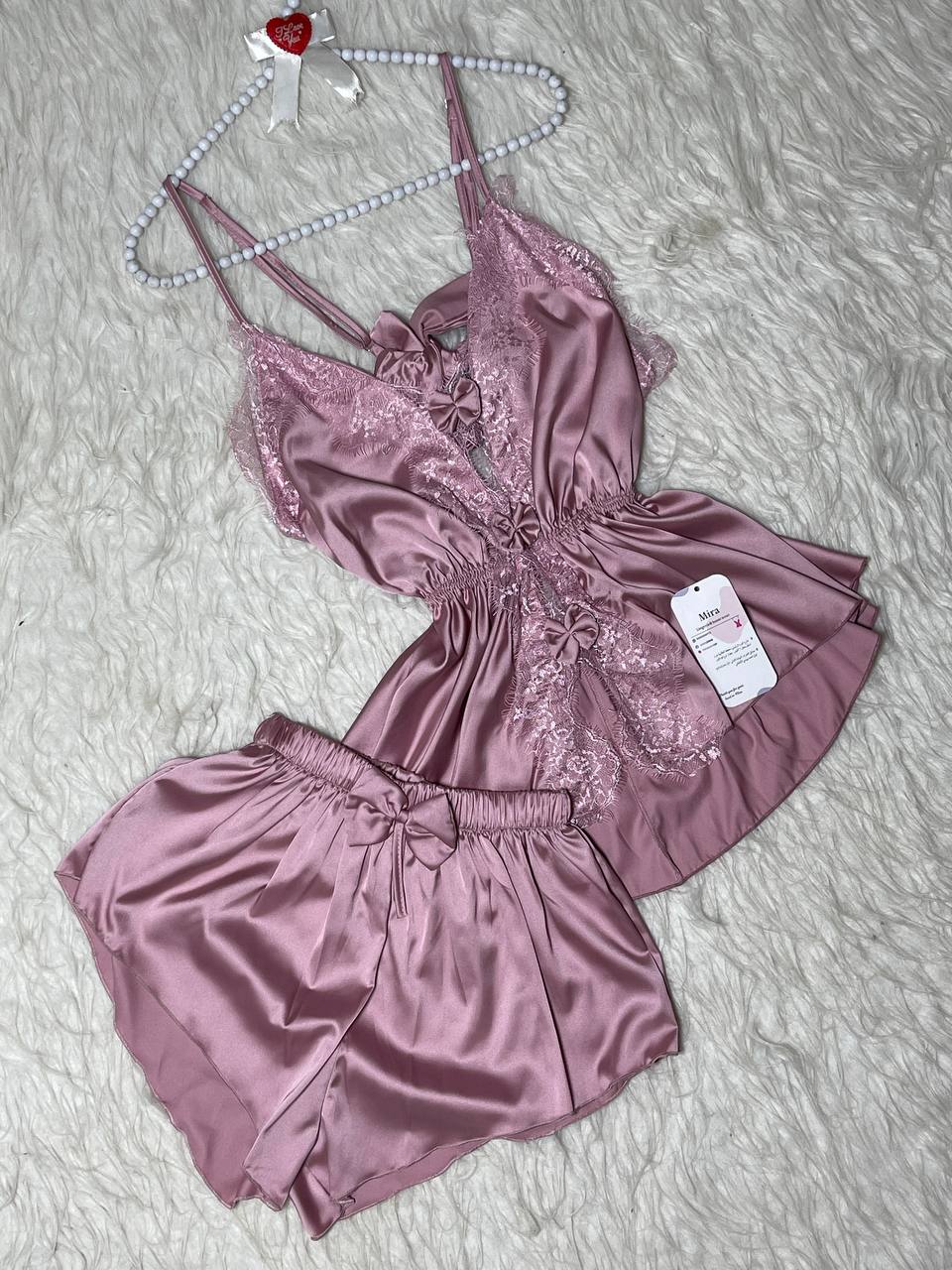 Pajama Short Silk