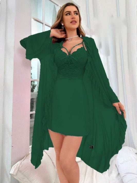Short Lingerie with Robe