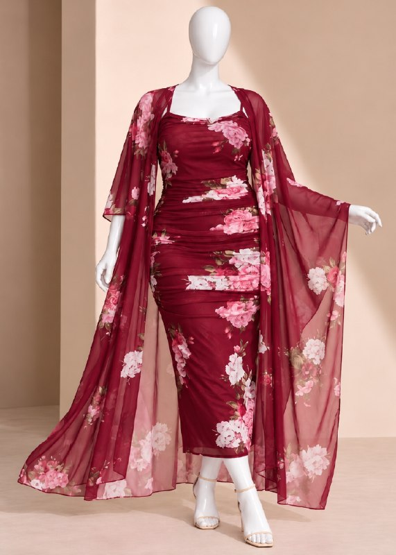 Long Lingerie with robe big size