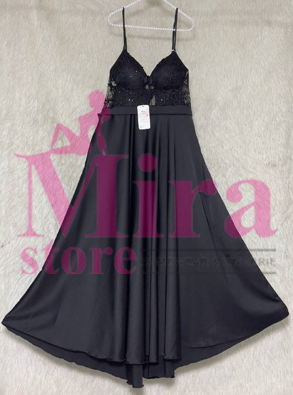 Long Silk Lingerie