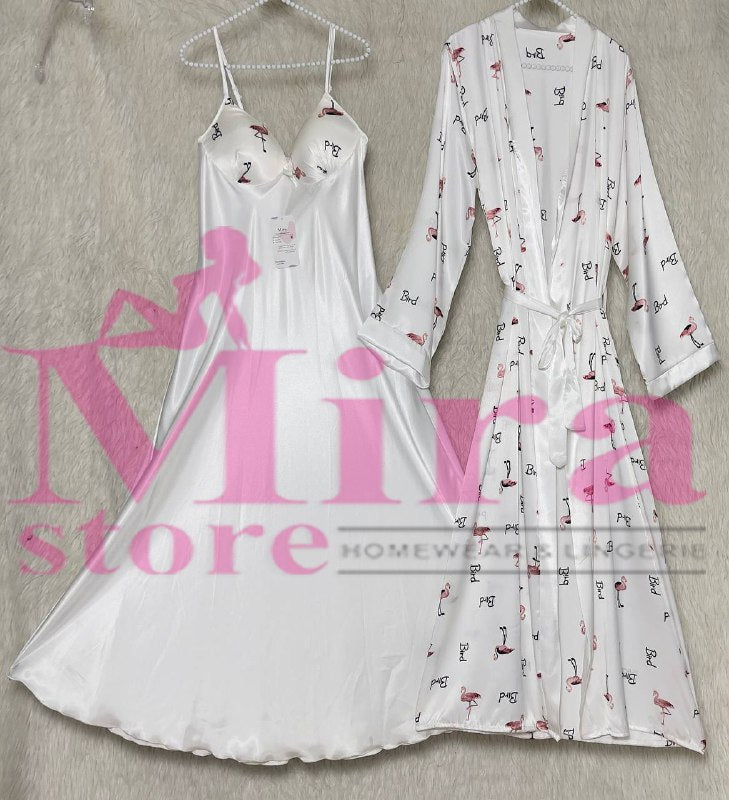 Long Lingerie with Robe
