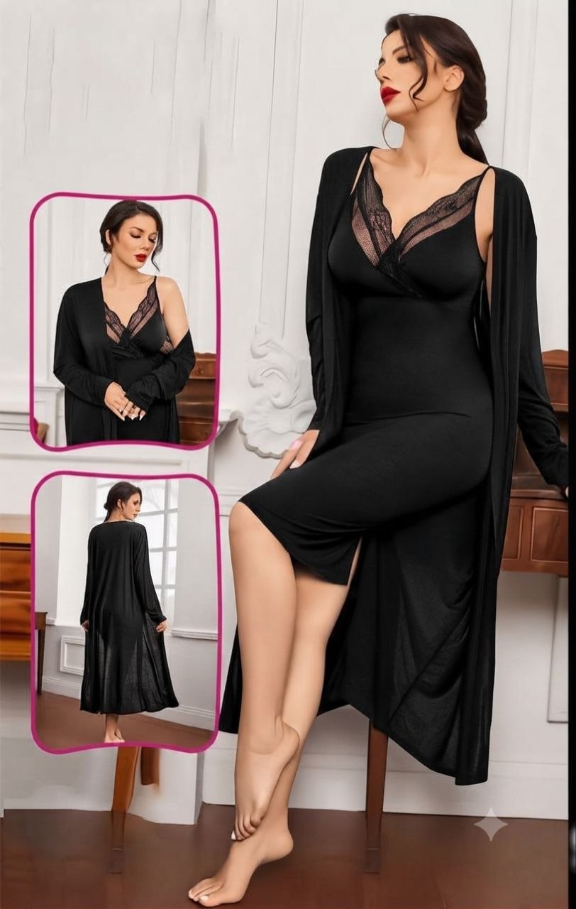Long Lingerie with Robe
