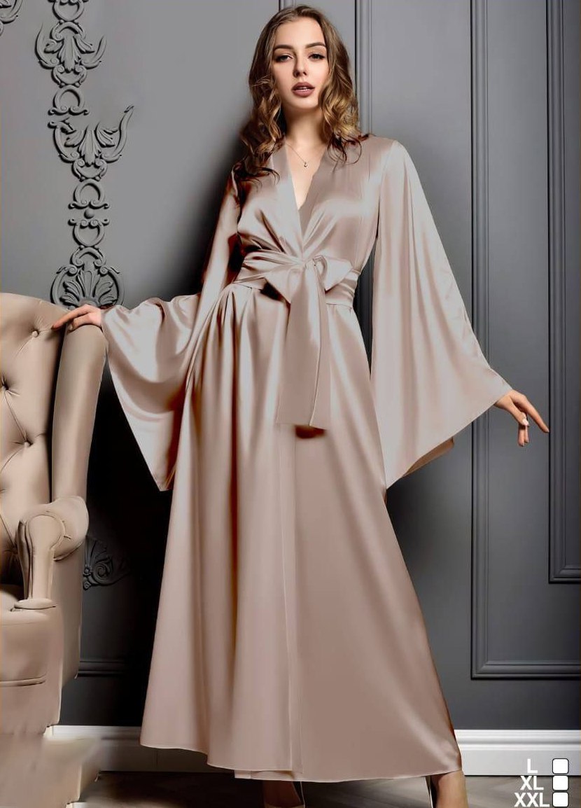 Long Silk Robe