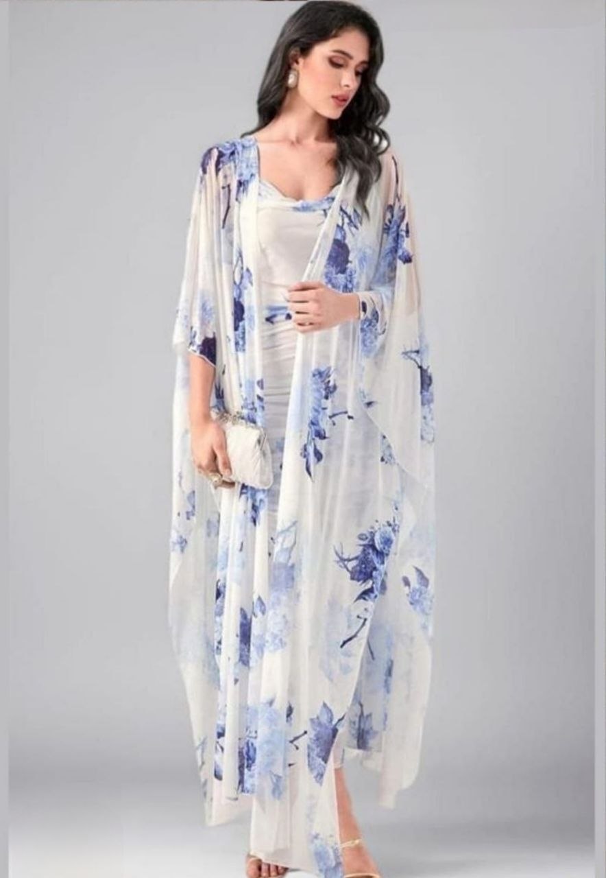 Long lingerie with robe