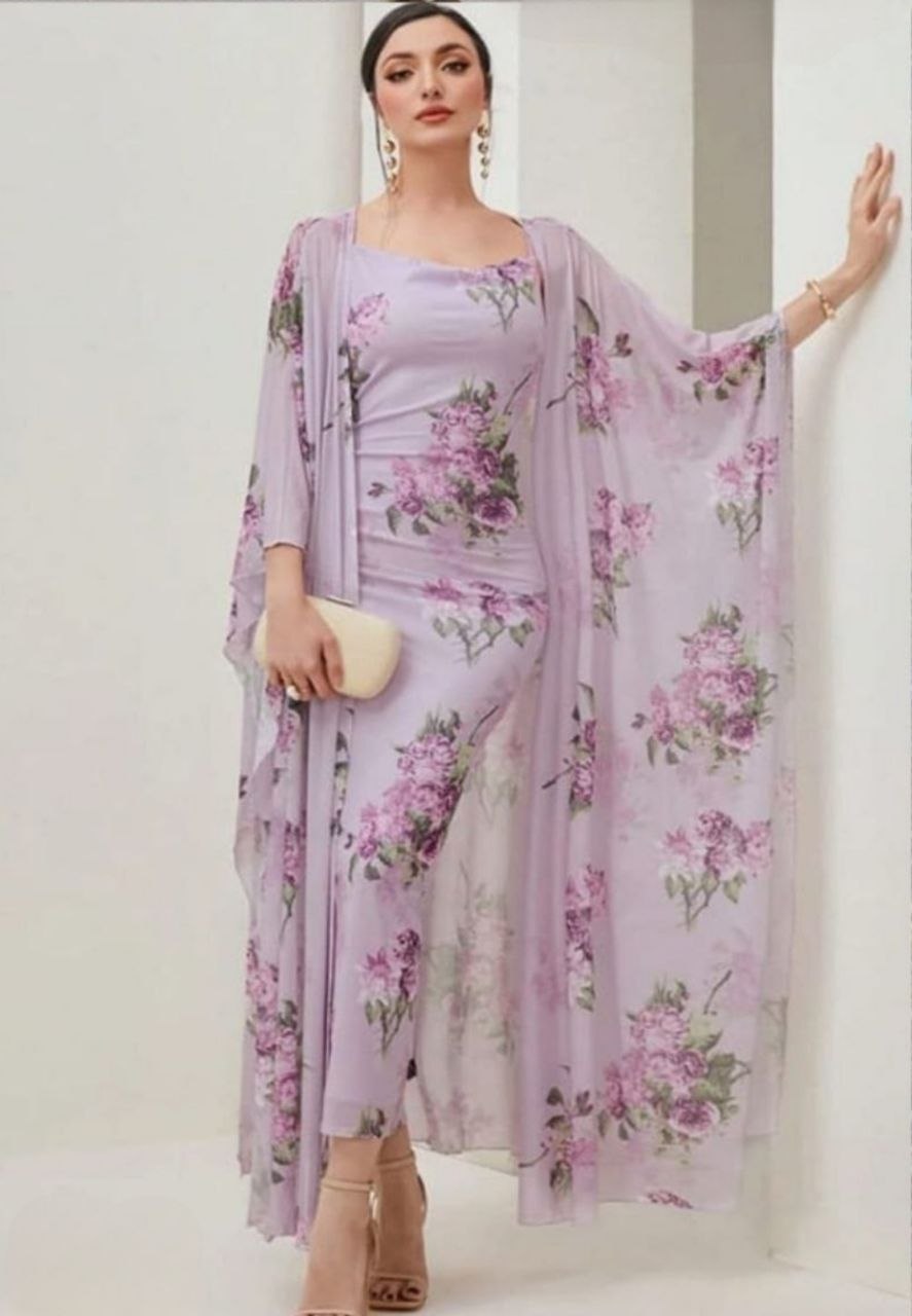 Long lingerie with robe