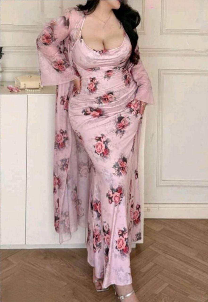 Long lingerie with robe